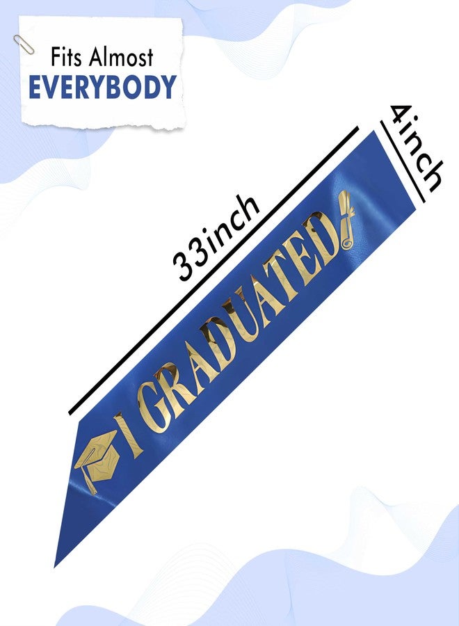 WOBBOX Graduation Sash, Graduate Sash, Graduated Sash, Graduation Party Decorations Items (FP4622) - Image 3